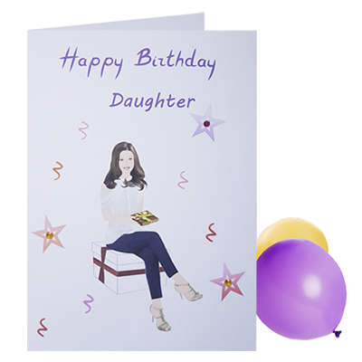 Birthday card for daughter
