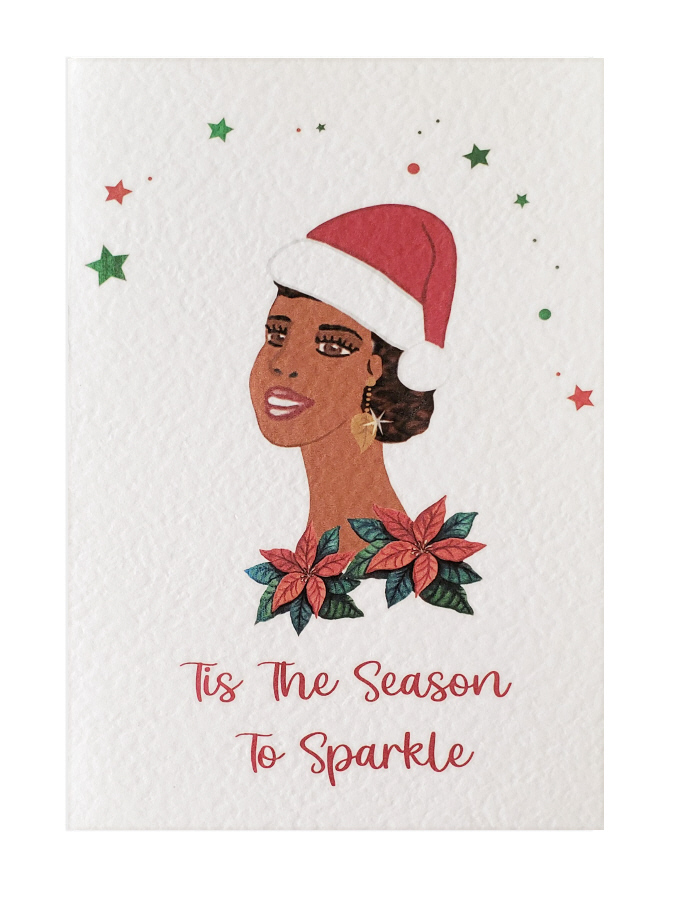 The season to sparkle Christmas card
